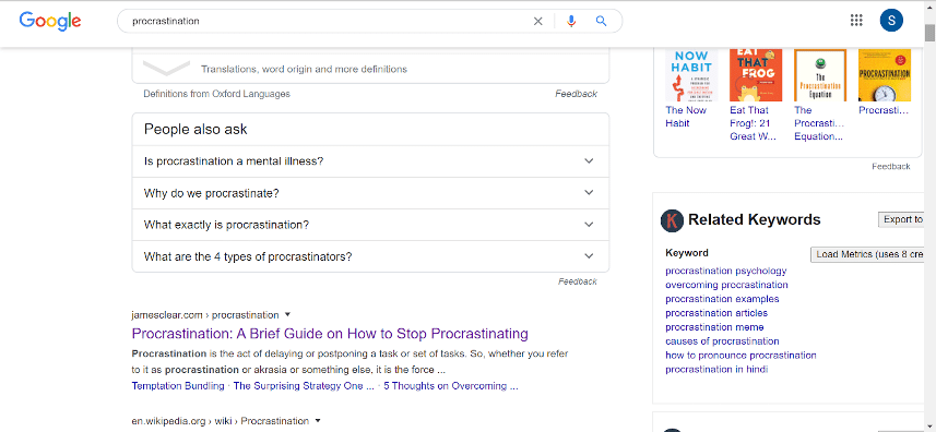 Google People Also Ask