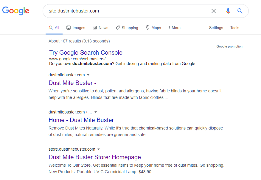 Indexation on Google