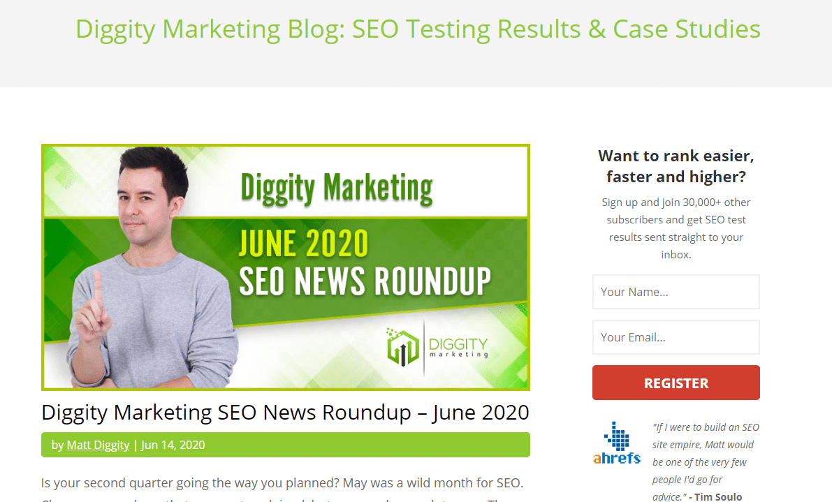 Free SEO Training Courses - Diggity Marketing