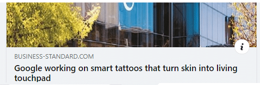 Meta title on Facebook