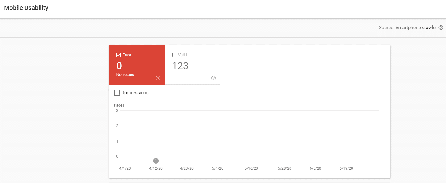 Google search console