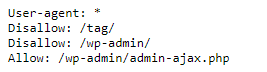 advanced robot txt file