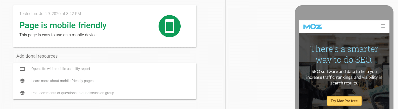 SEO Ranking Factors - Mobile Friendliness