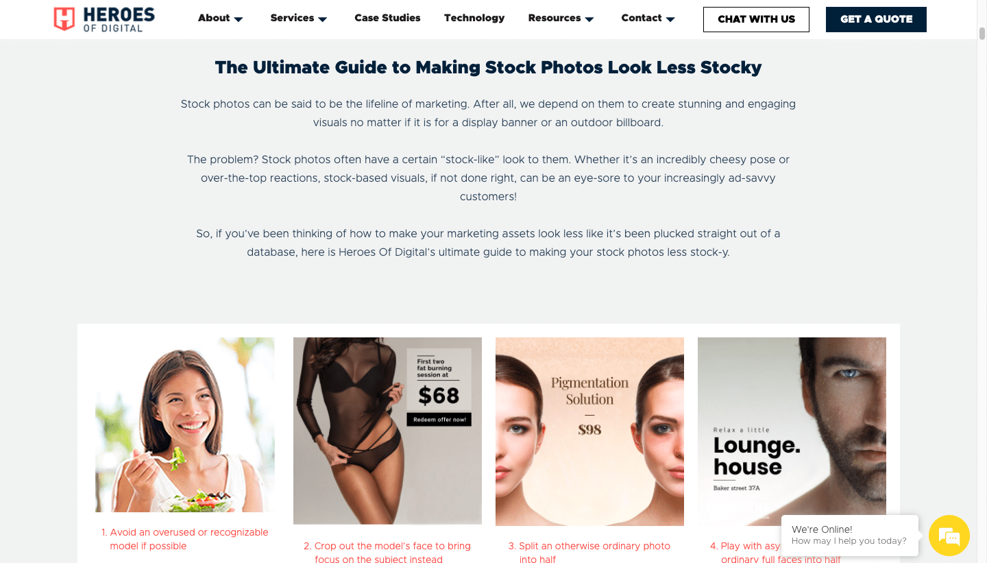 Image based content