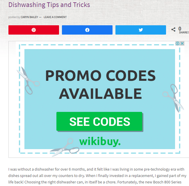 Bad example of seo content optimisation