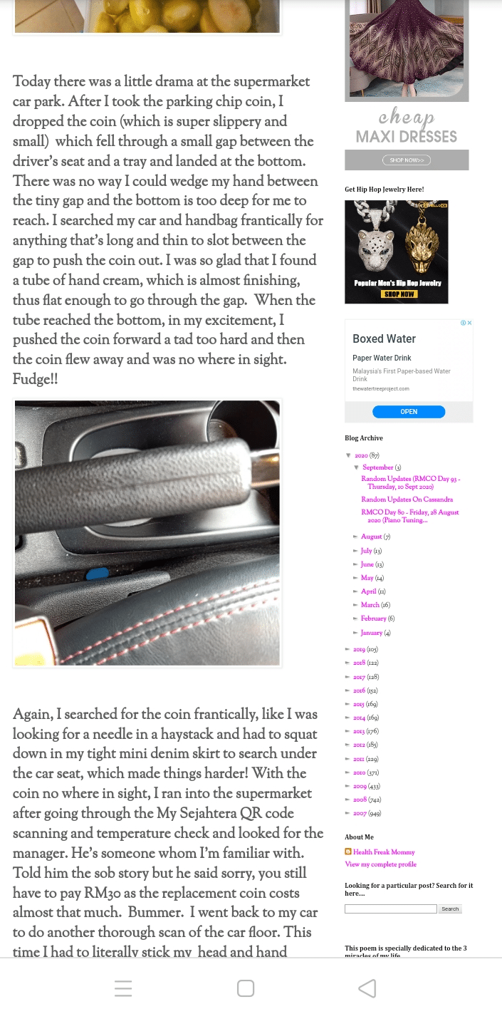 Bad website design