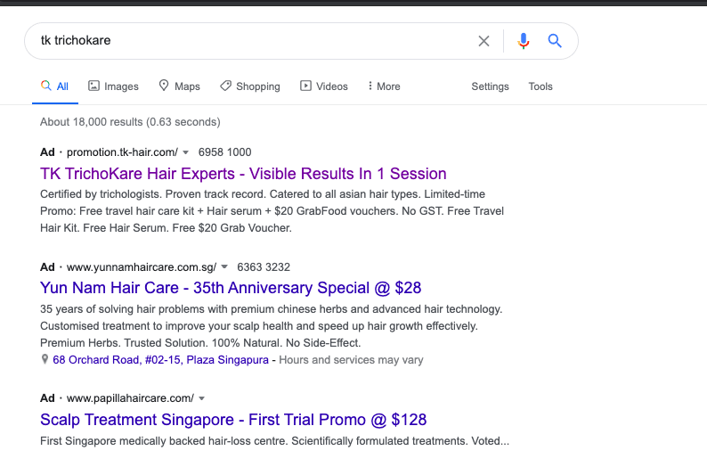 PPC keyword research - brand terms