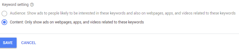 PPC display targeting