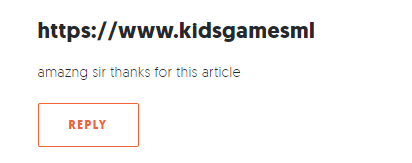 example of bad comment that will harm seo