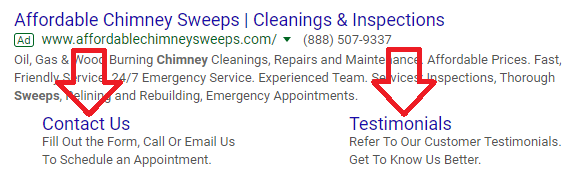 Google ad extensions