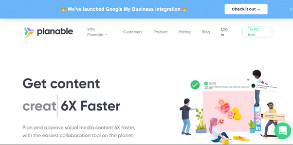social media scheduling tool plannable