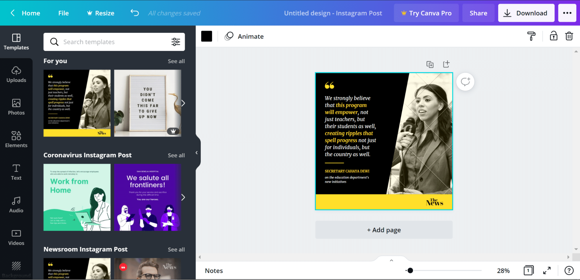 how to use canva