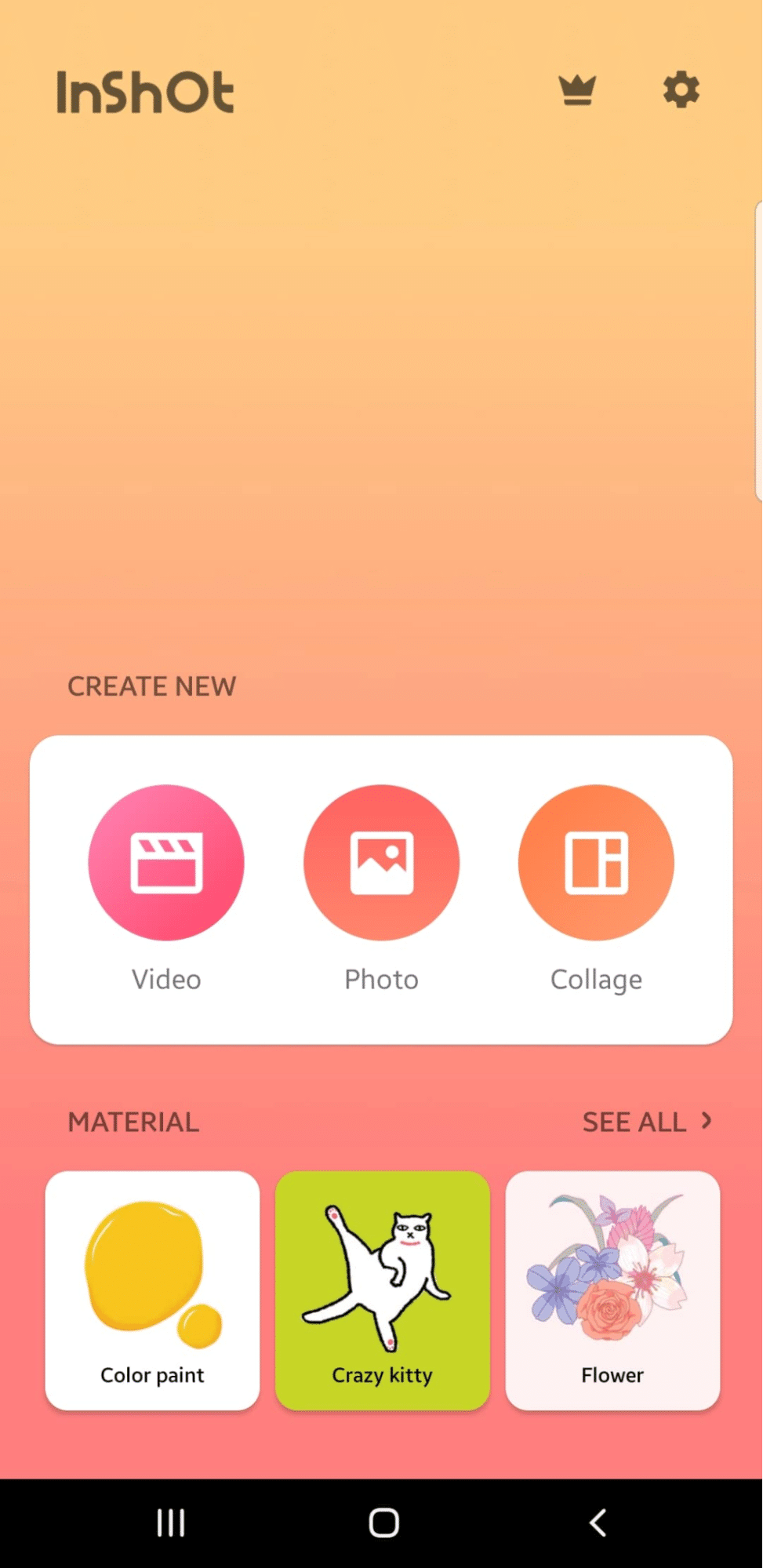 mobile video editing app