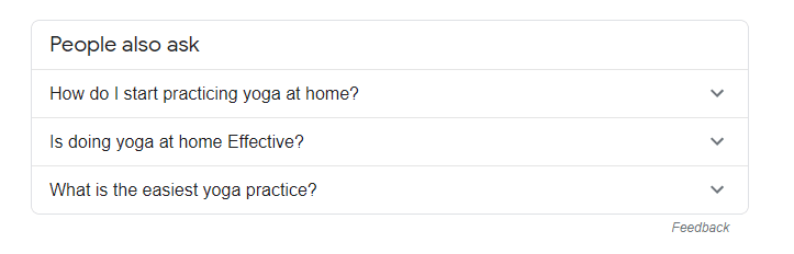 people also ask