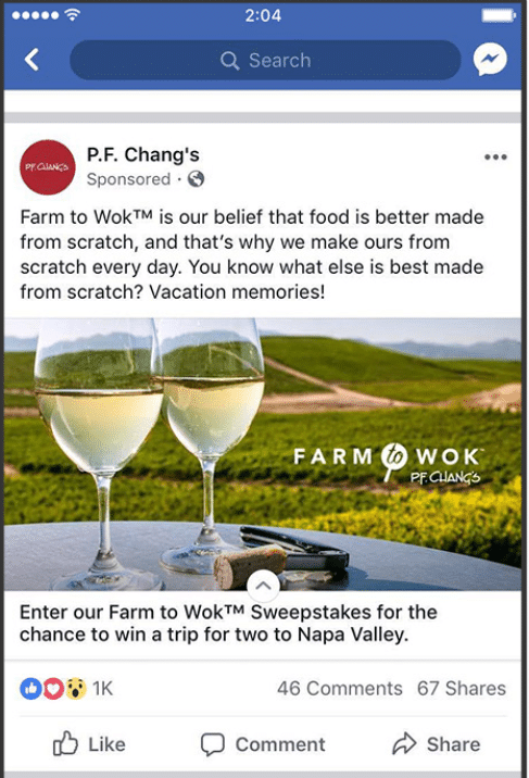optimise facebook ad copies